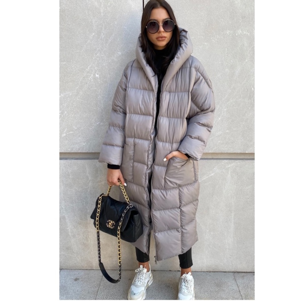 Glamify Oversized Hooded Coat